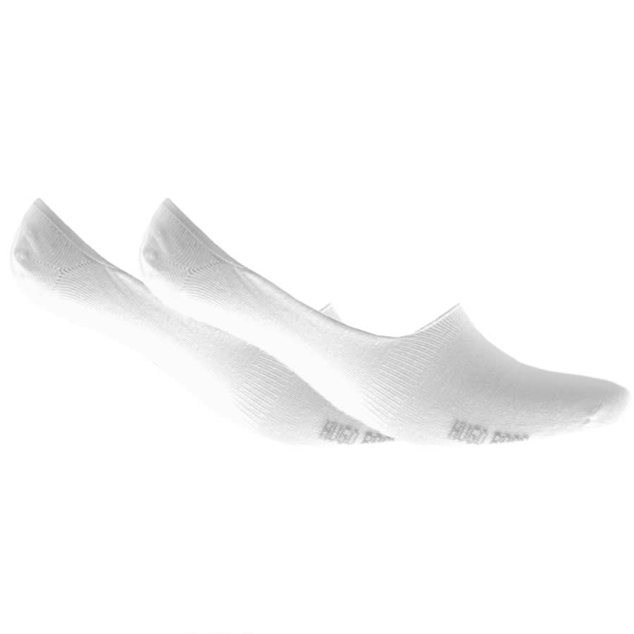Alternative Image for ProductHUGO 2 Pack Liner Socks White1